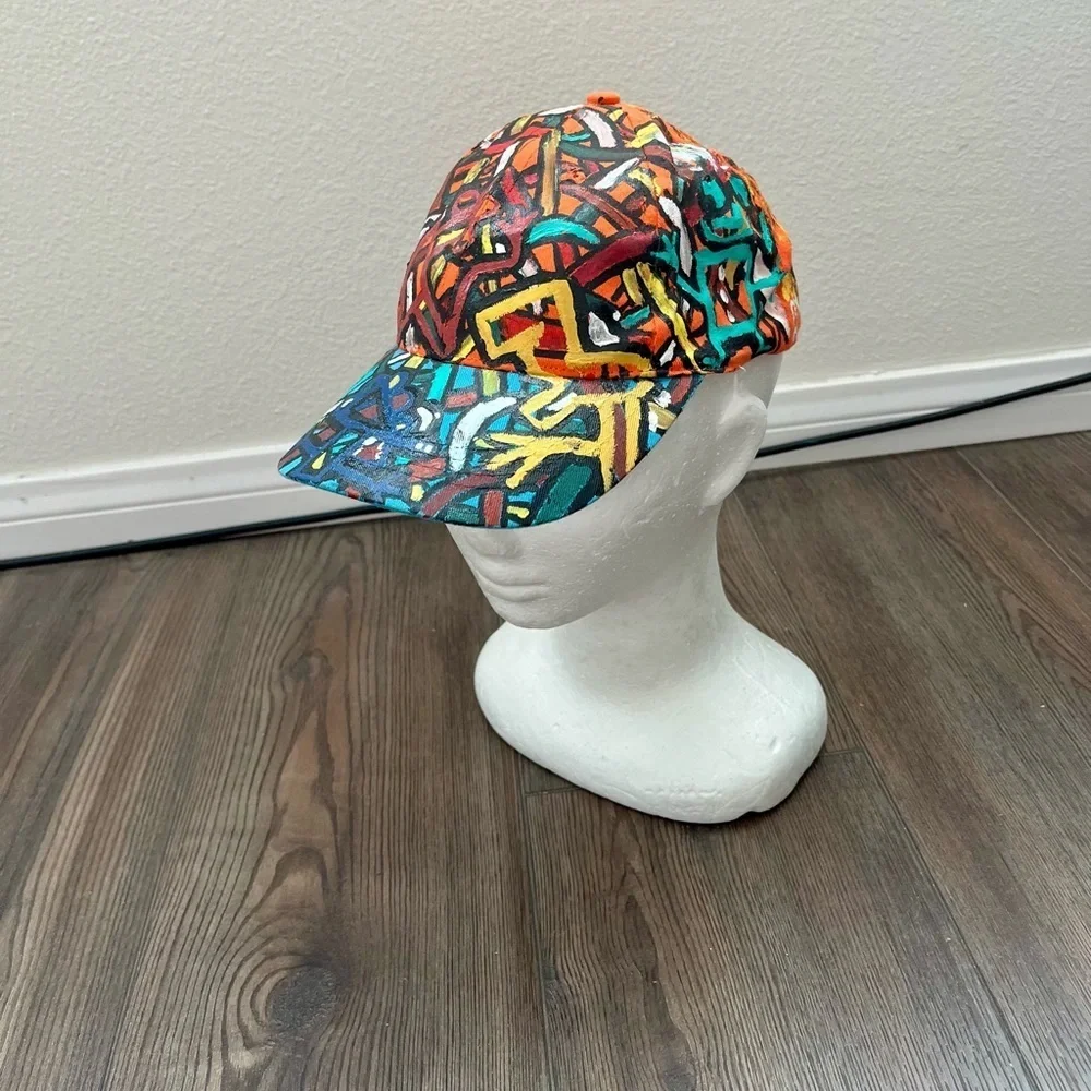 Colorful Abstract Pattern Cap